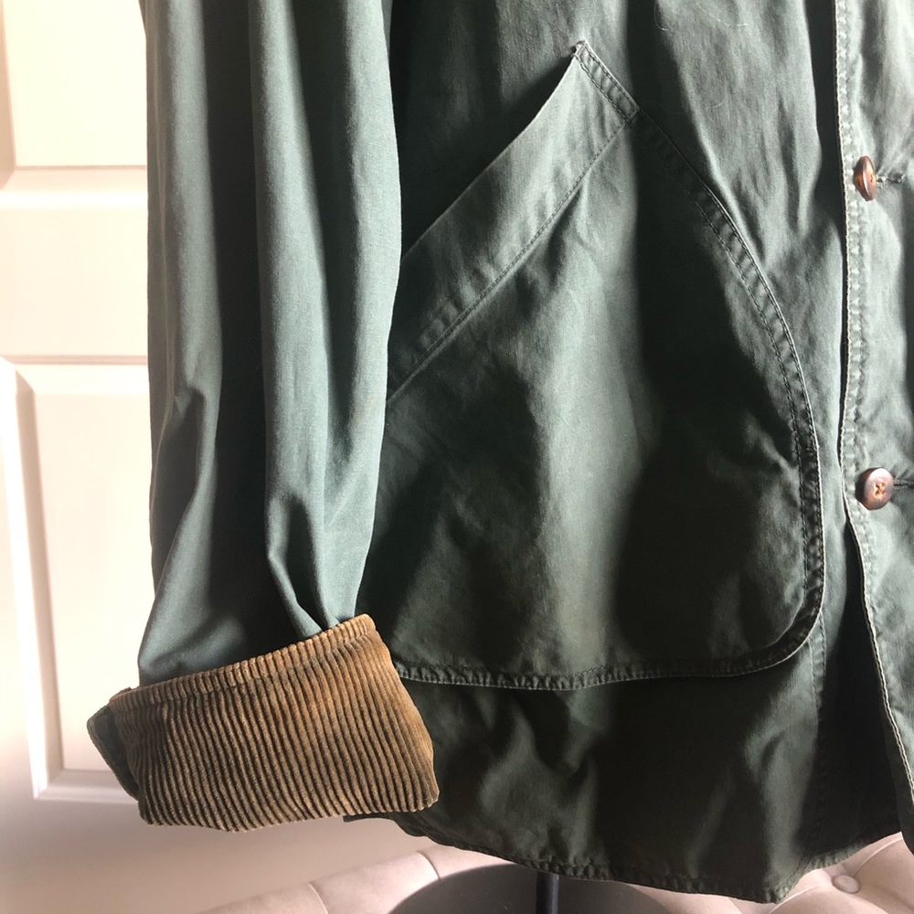 SOLD Vintage Banana Republic Field Coat L - Picture 3 of 11